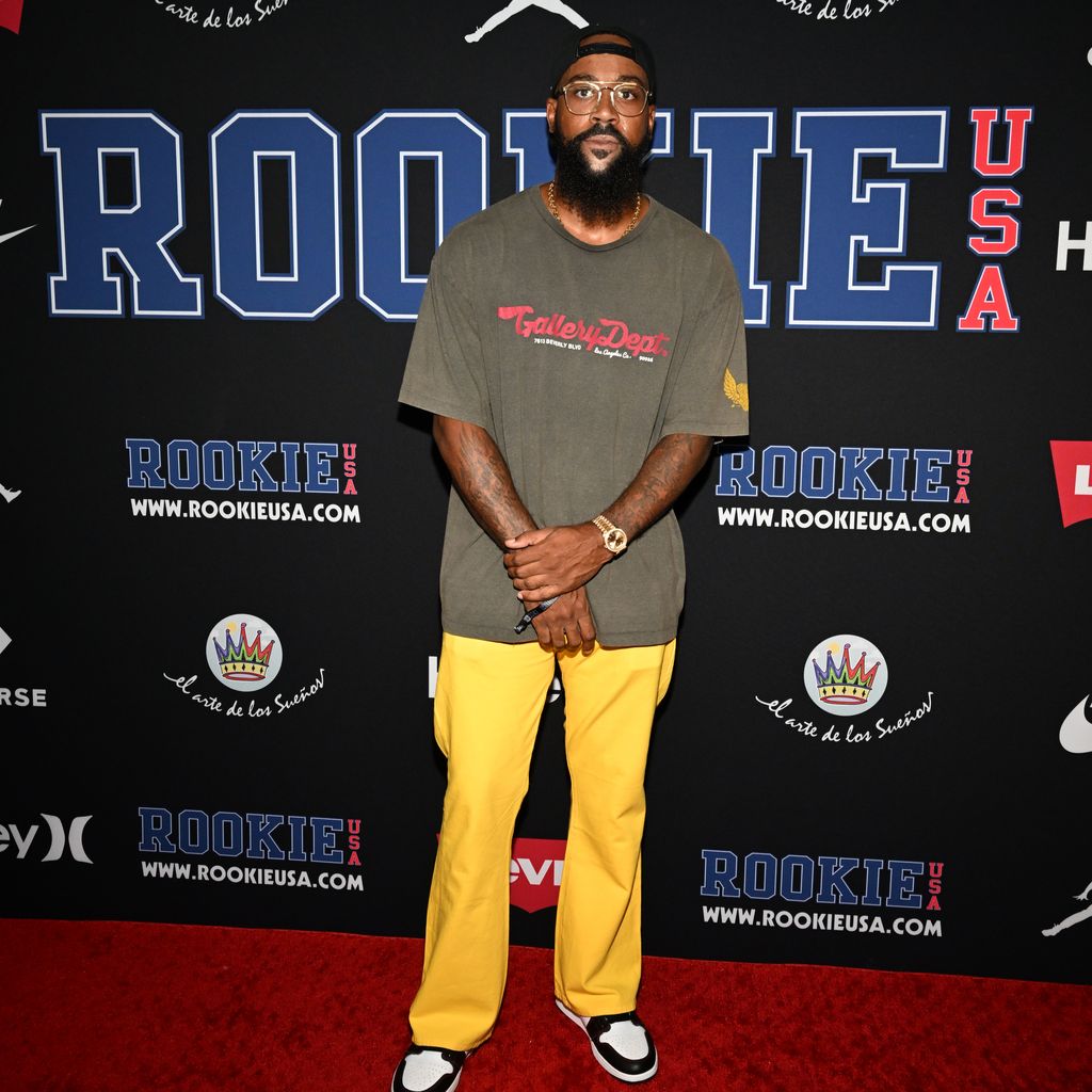 Marcus Jordan bei der Rookie USA Fashion Show 2022