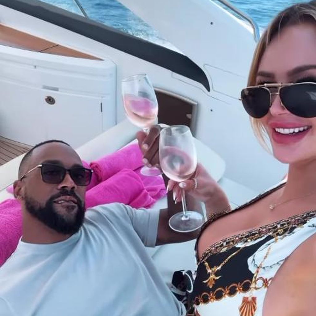 Marcus Jordan und Ashley Stevenson im August 2024