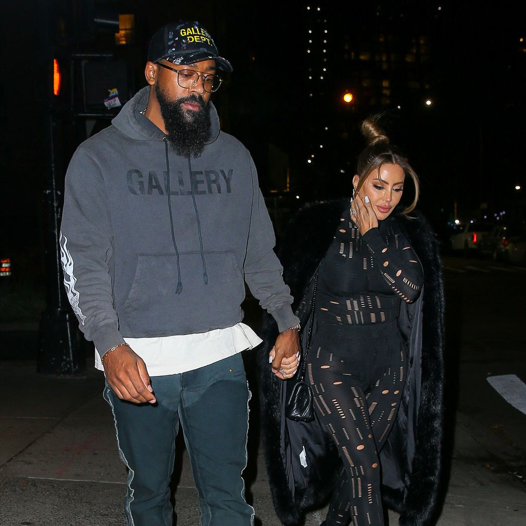 Marcus Jordan und Larsa Pippen