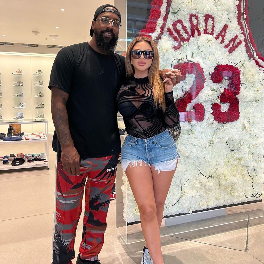 Marcus Jordan und Larsa Pippen im Januar 2023