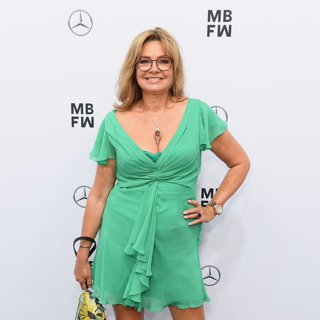 Maren Gilzer bei der Guido Maria Kretschmer-Show auf der Berliner Fashion Week