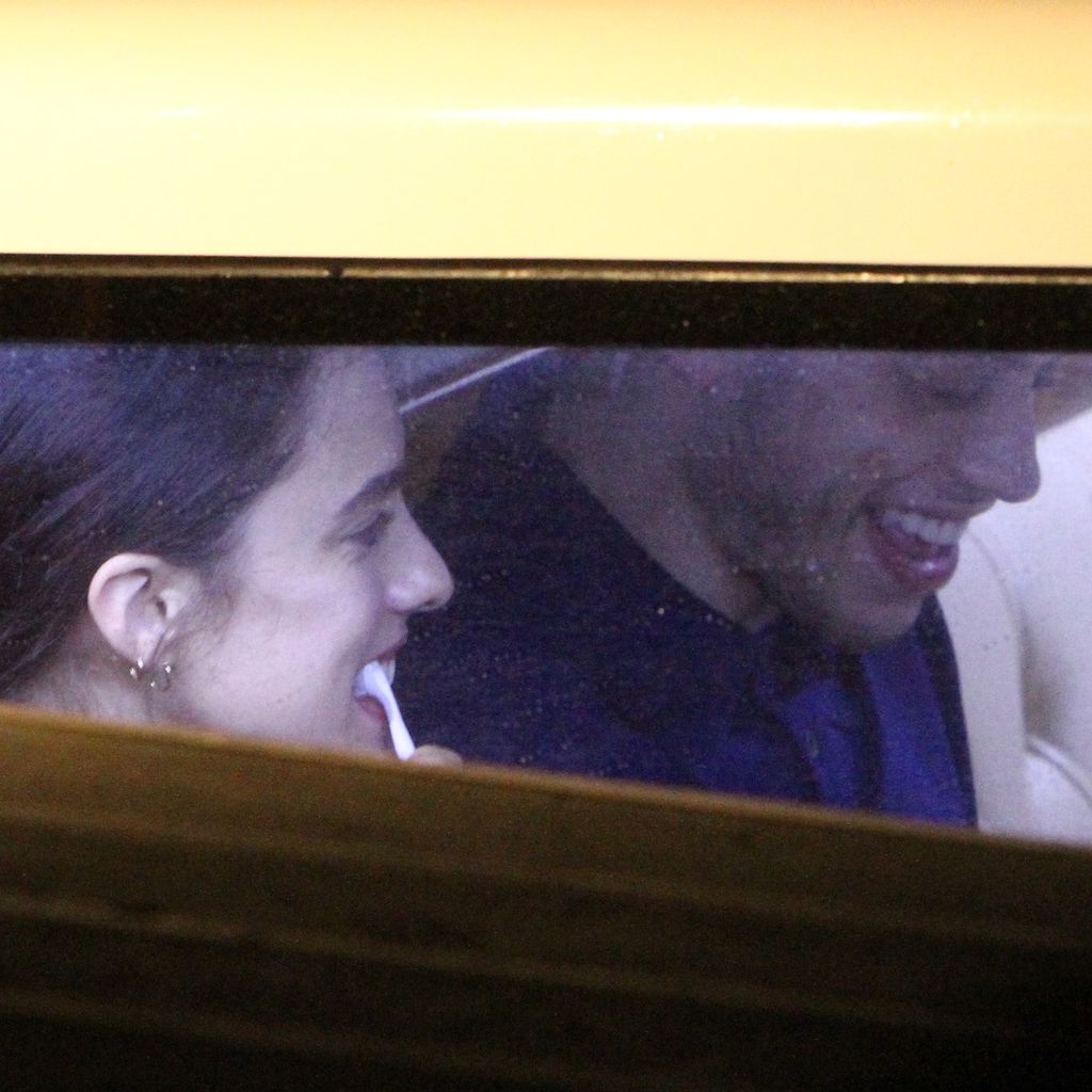 Margaret Qualley und Pete Davidson in Italien