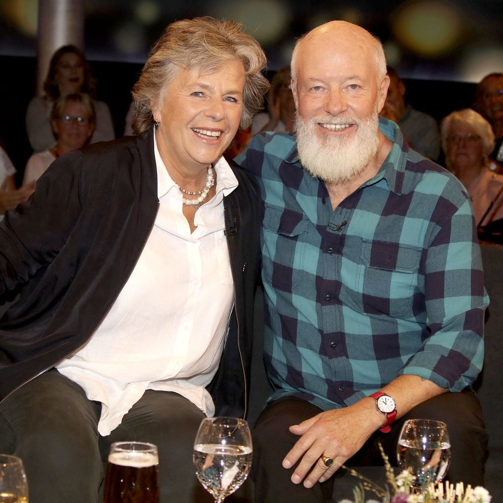 Margie Kinsky und Bill Mockridge bei der Aufzeichnung der NDR-Talkshow "Tietjen und Bommes"