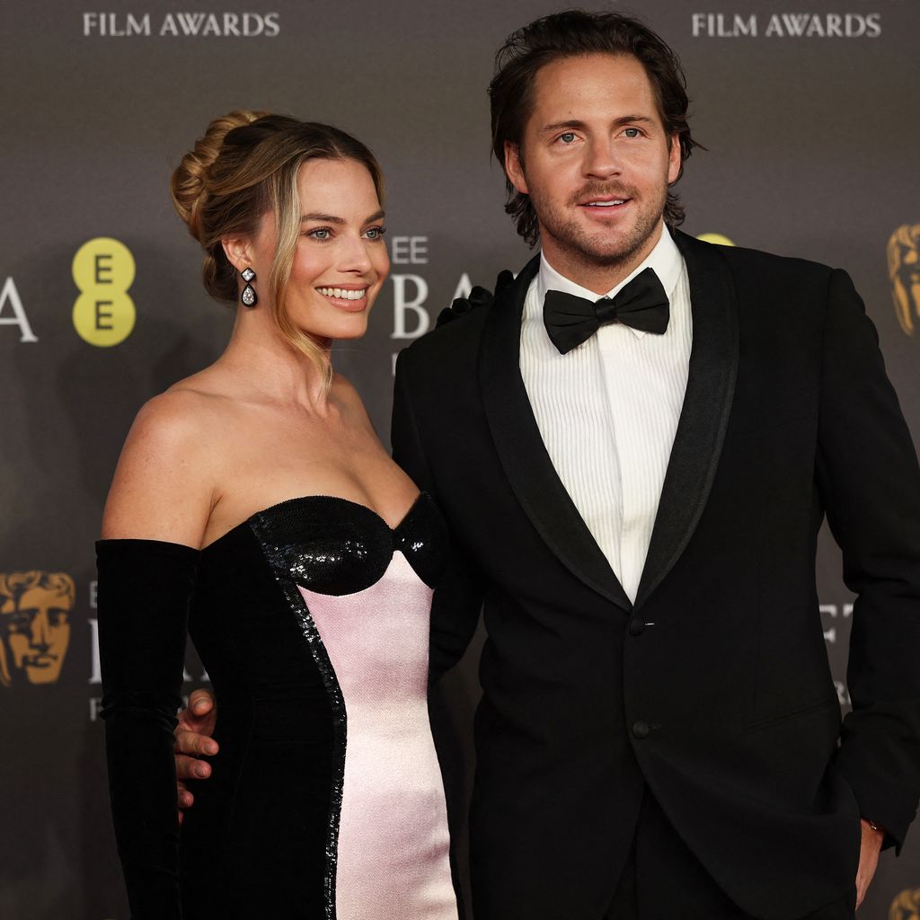 Margot Robbie und Tom Ackerley im Februar 2024