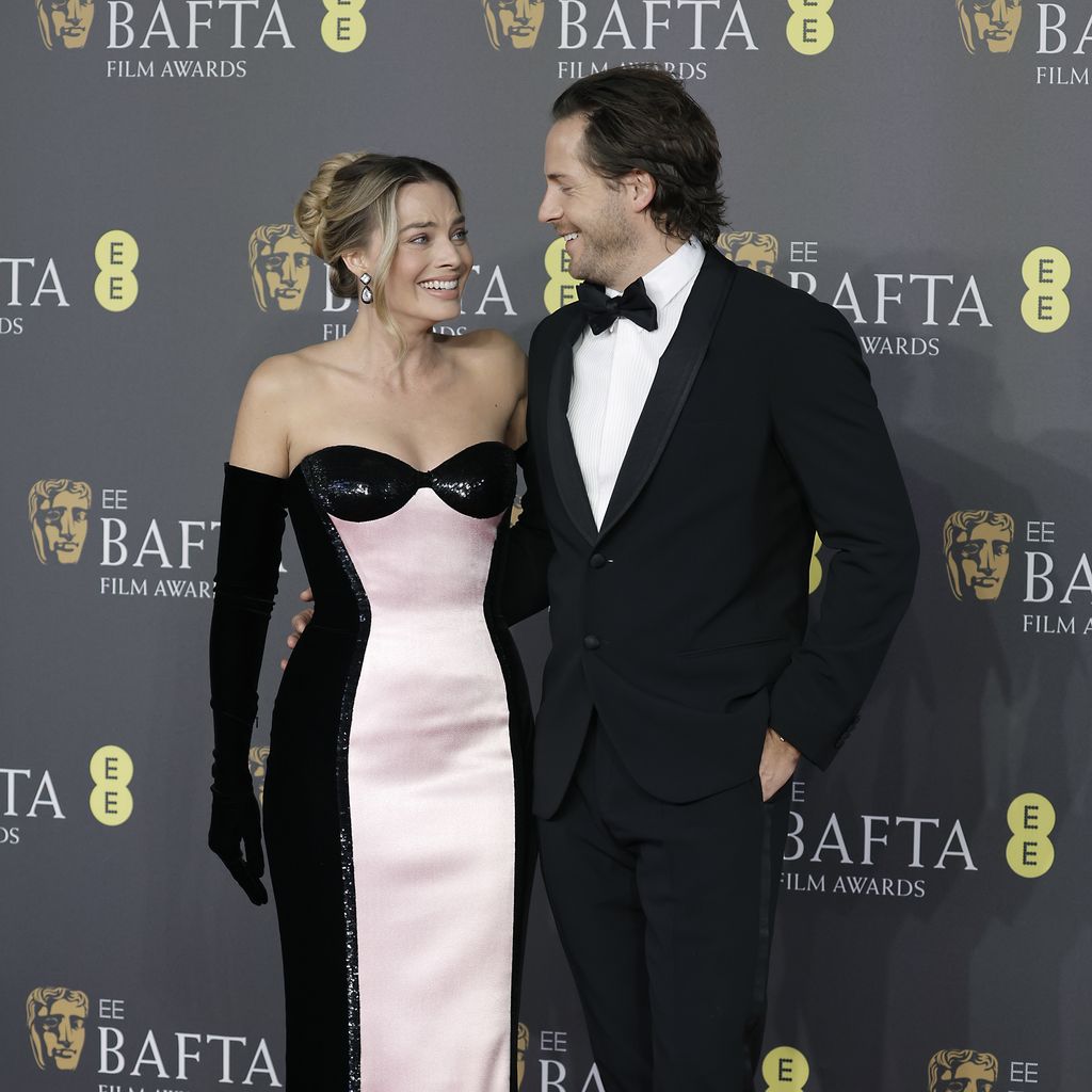 Margot Robbie und Tom Ackerley, im Februar 2024
