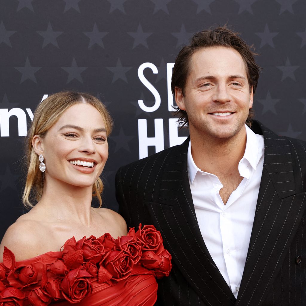 Margot Robbie und Tom Ackerley im Januar 2024