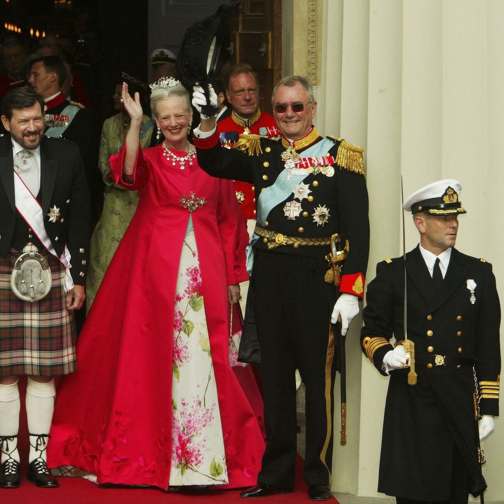 Margrethe von Dänemark und Prinz Henrik im Jahr 2004