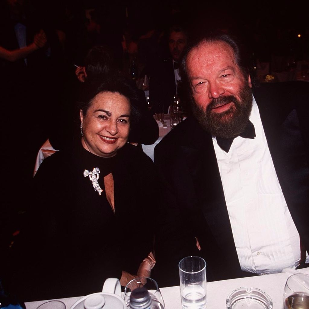 Maria Amato und Bud Spencer