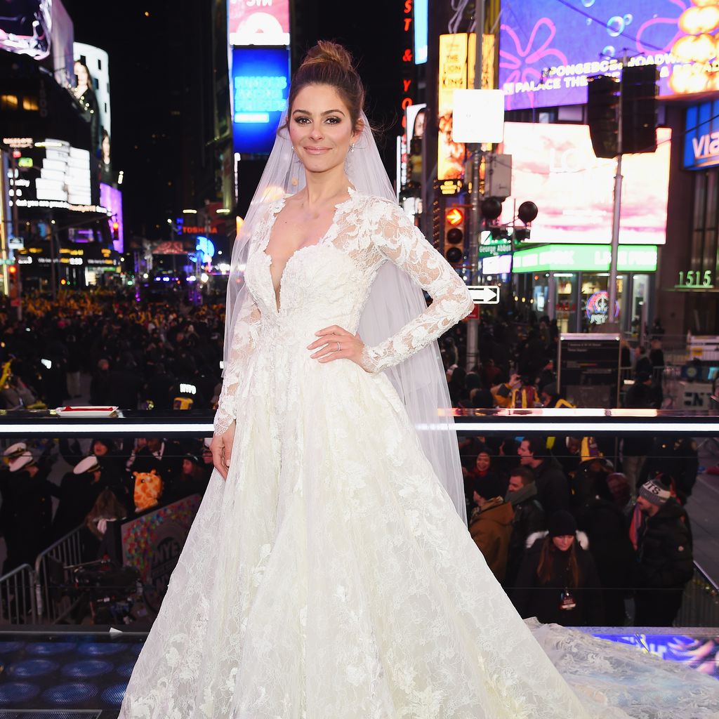 Maria Menounos an Silvester am Times Square