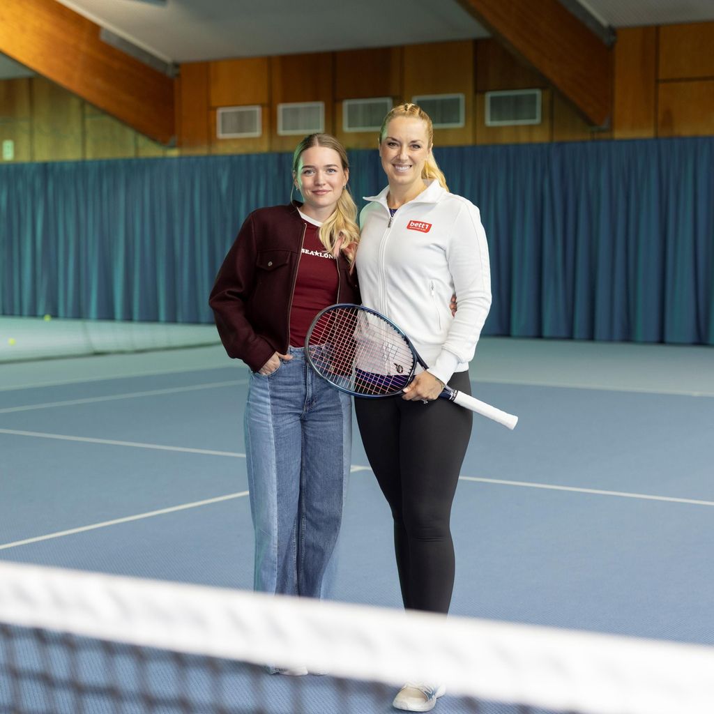 Maria Müller und Sabine Lisicki bei "Alles was zäht"