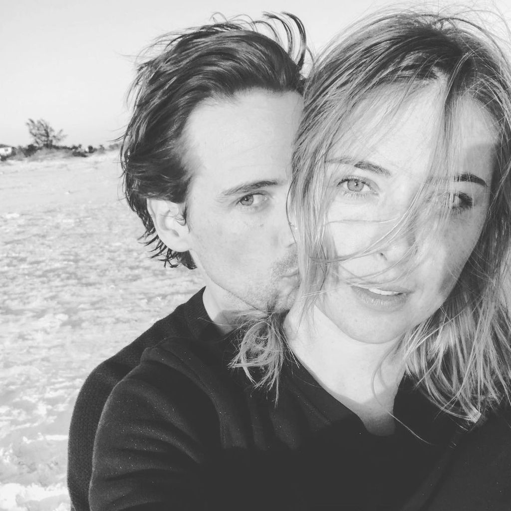 Maria Sharapova und Alexander Gilkes im Dezember 2020