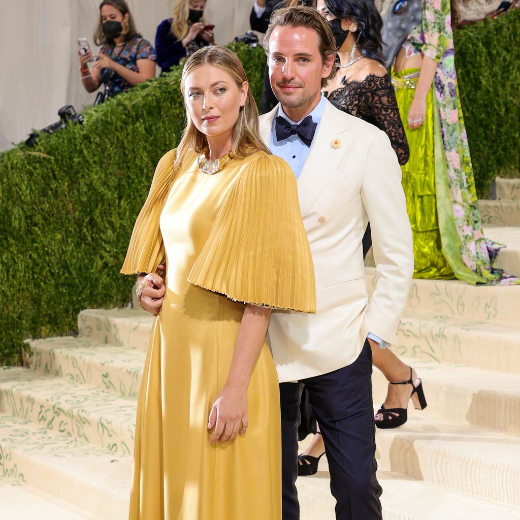 Maria Sharapova und Alexander Gilkes auf der Met Gala