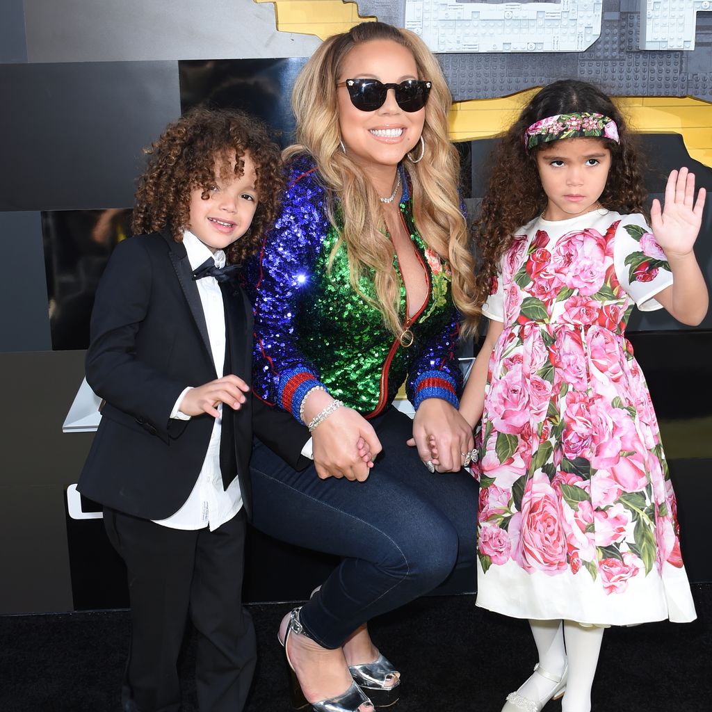 Mariah Carey mit ihren Zwillingen Moroccan und Monroe