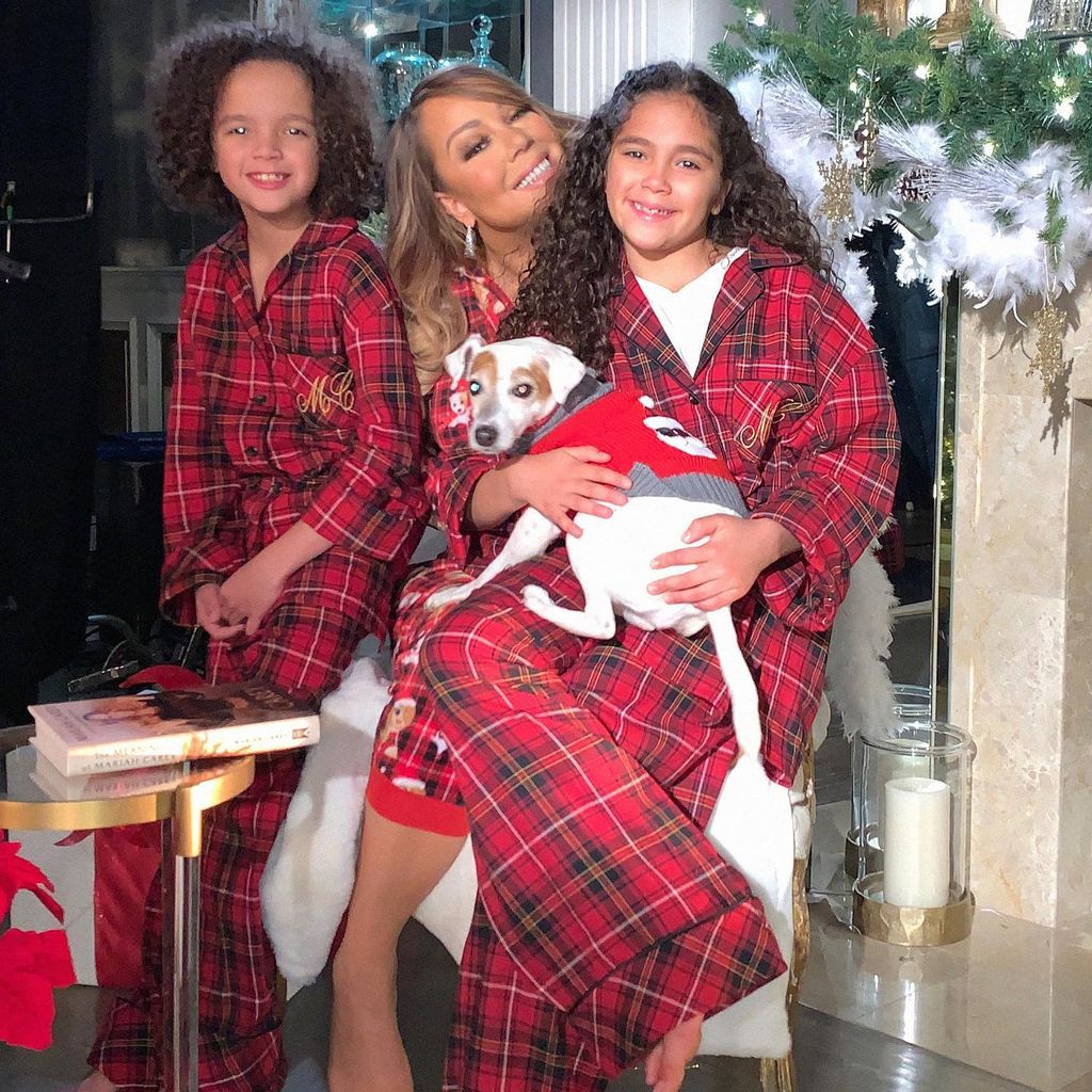 Mariah Carey mit ihren Zwillingen Moroccan und Monroe