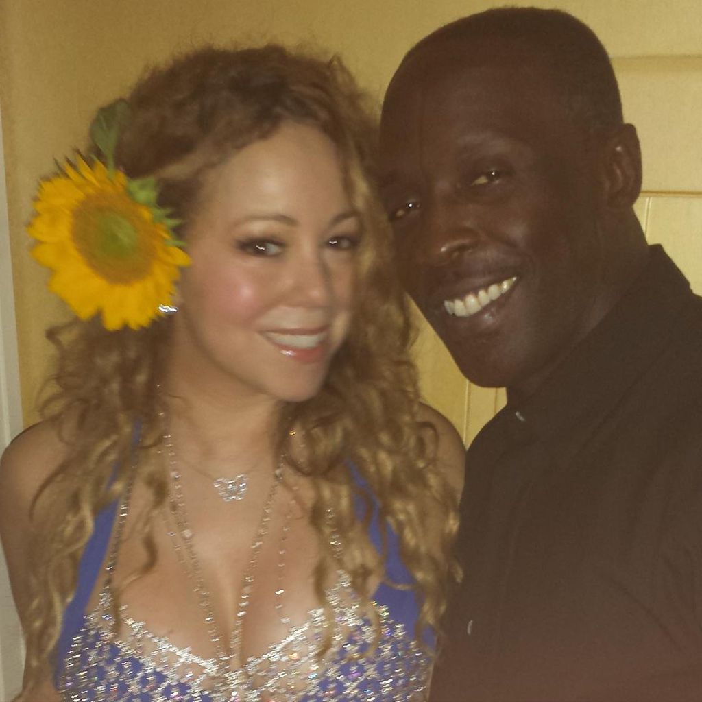 Mariah Carey und Michael K. Williams