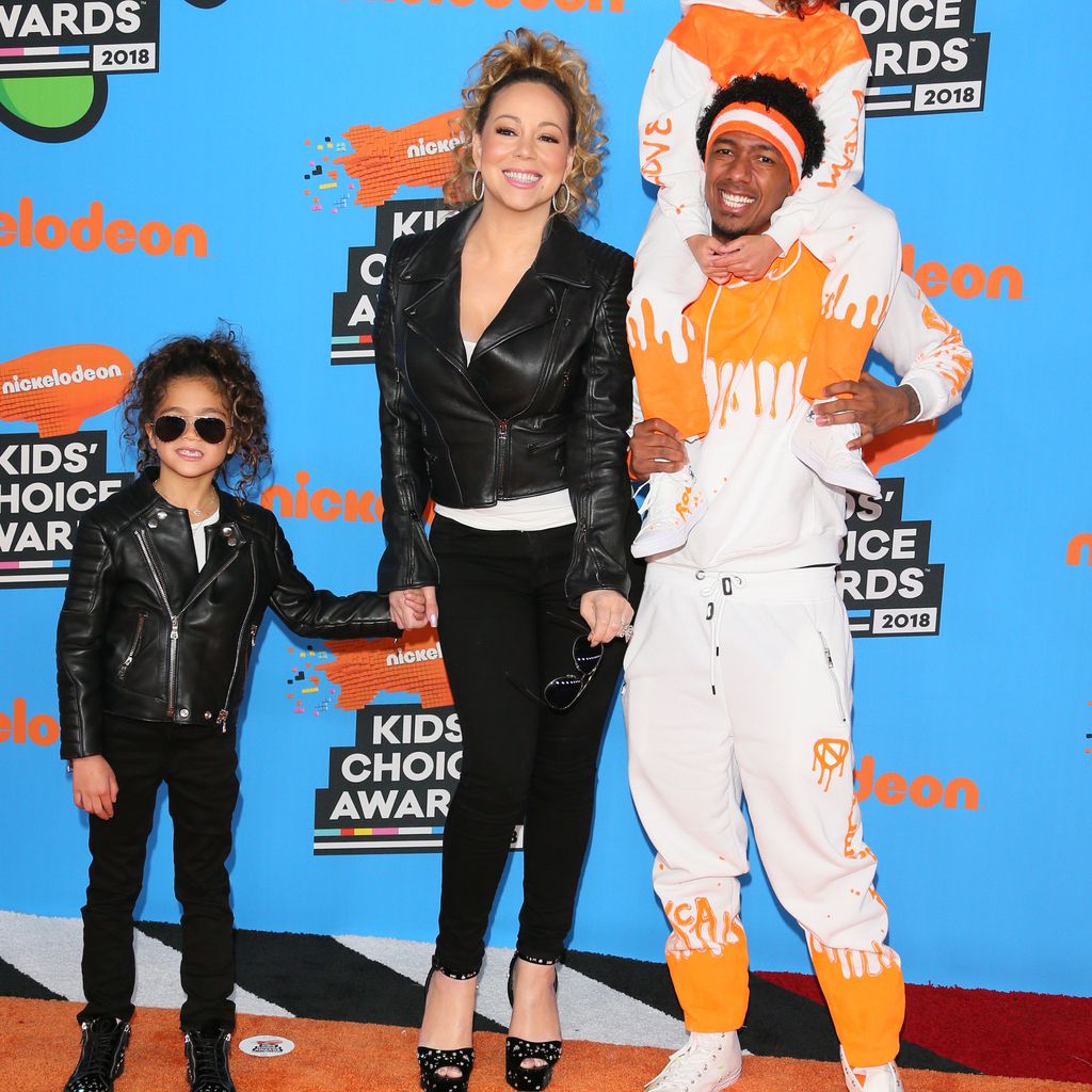 Mariah Carey und Nick Cannon mit ihren Kindern