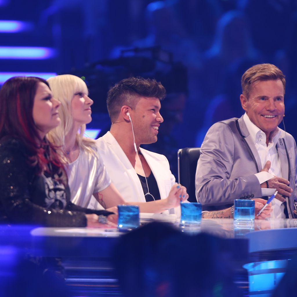 Marianne Rosenberg, Mieze Katz, Kay One und Dieter Bohlen, DSDS-Juroren 2014