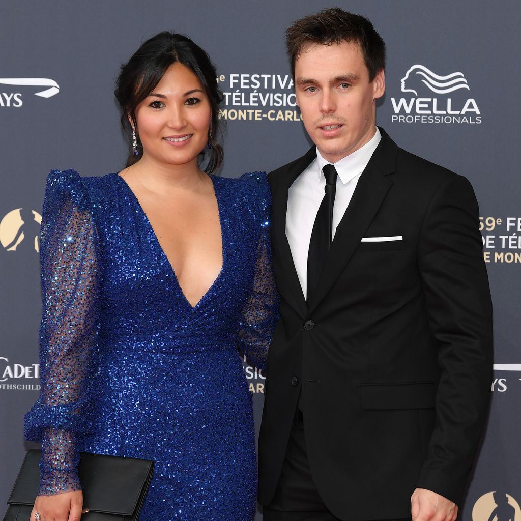 Marie Chevalier mit Louis Ducruet beim Monte Carlo TV Festival