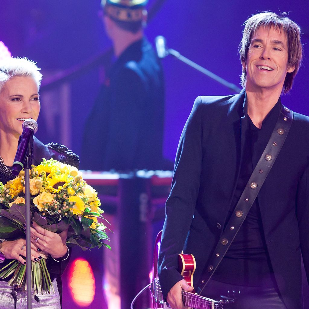 Marie Fredriksson und Per Gessle in Halle 2011