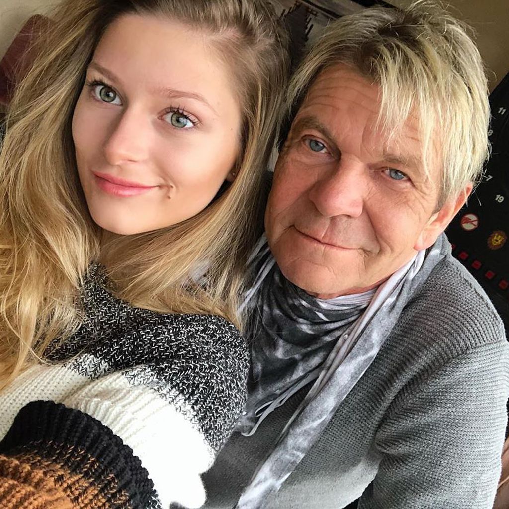 Marie-Louise und ihr Vater Matthias Reim