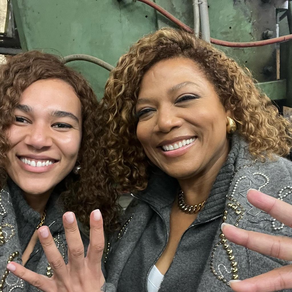 Marie Mouroum und Queen Latifah, April 2024