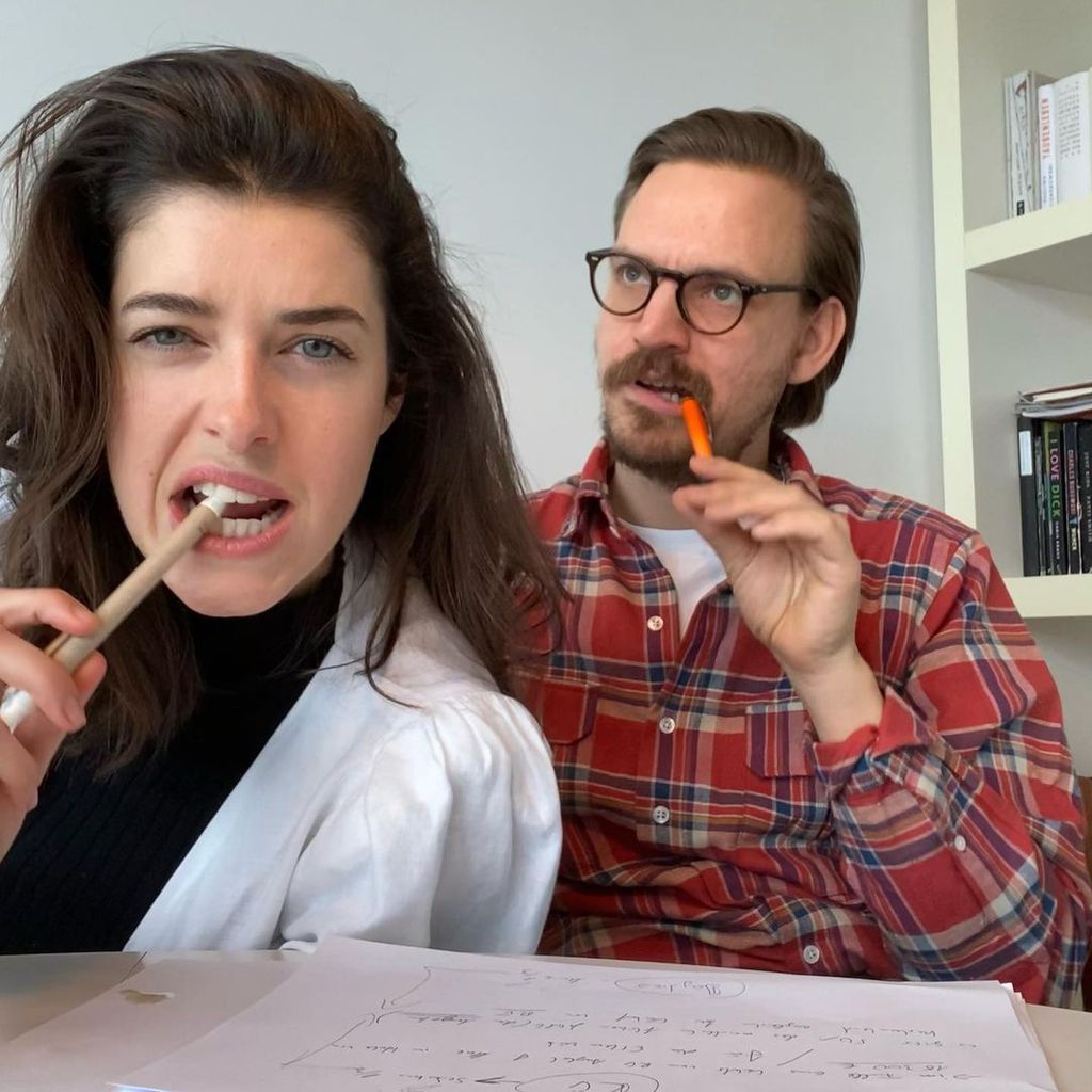 Marie Nasemann und ihr Verlobter Sebastian Tigges im Januar 2021