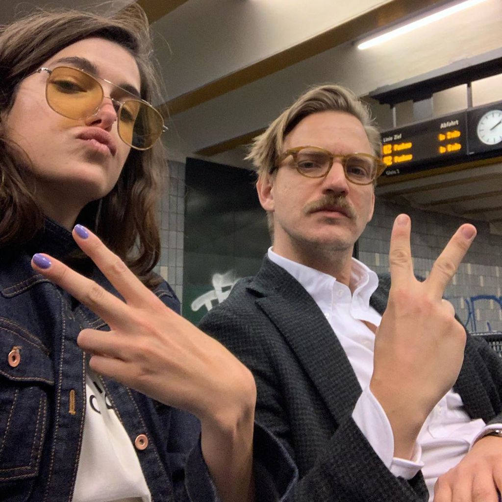 Model Marie Nasemann und und ihr Freund Sebastian Tigges in Berlin