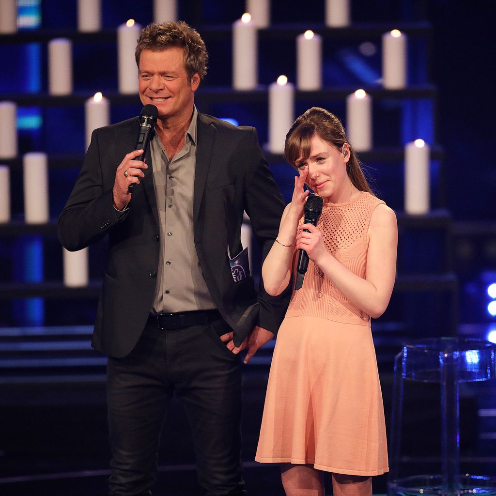 Oliver Geissen und Marie Wegener bei DSDS