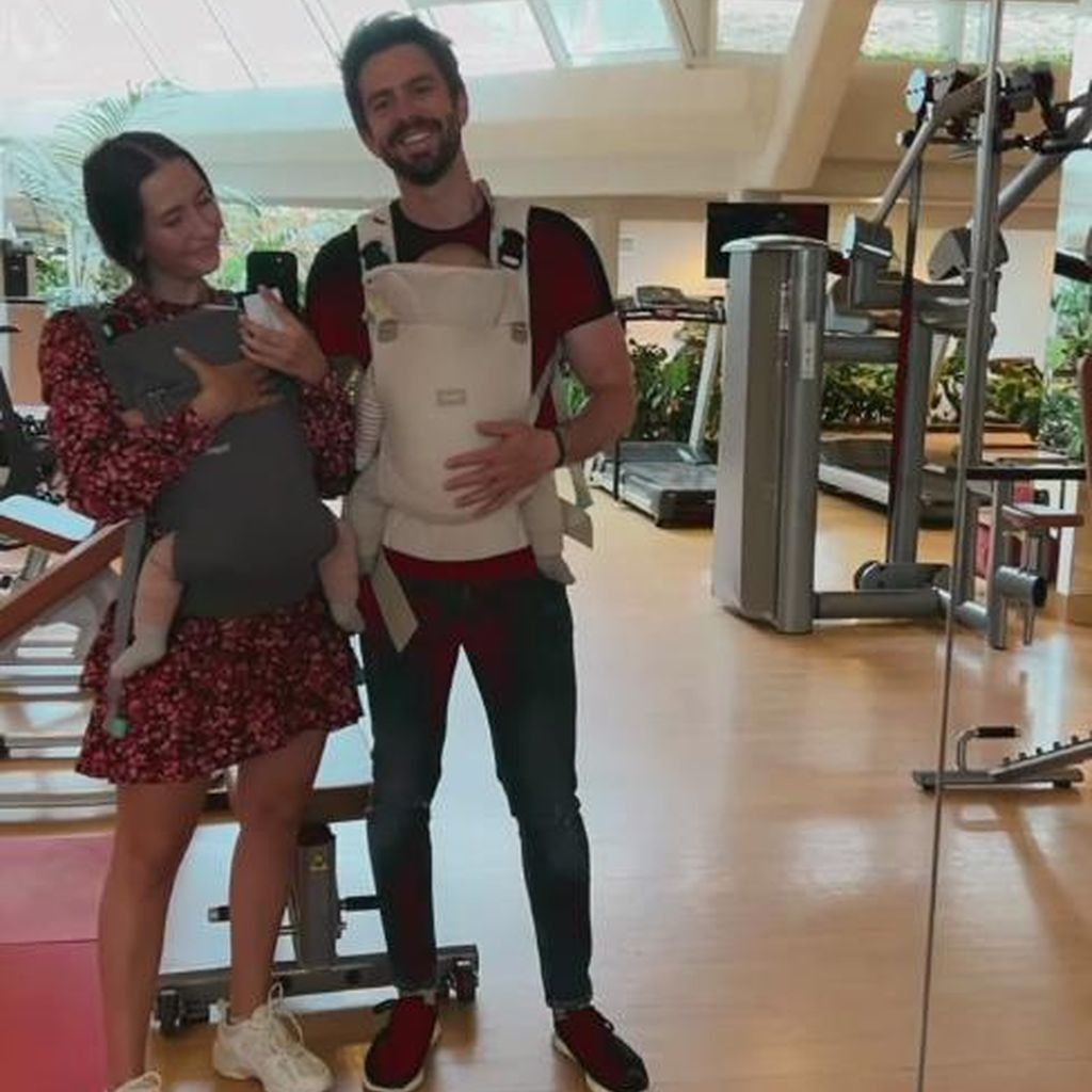 Mariella D'Auria mit ihrem Ex-Partner Christian