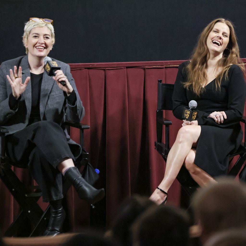 Marielle Heller und Amy Adams im November 2024 in Kalifornien.
