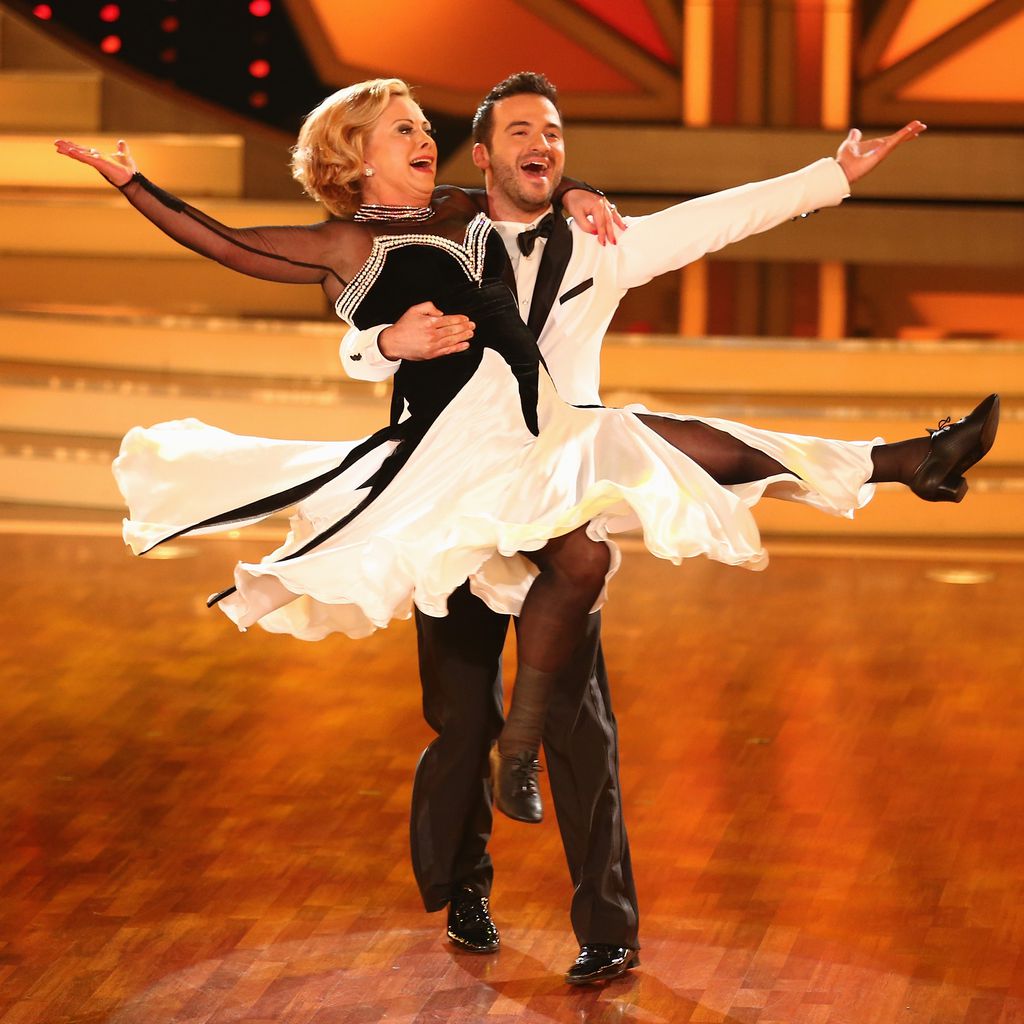 Marijke Amado mit ihrem Tanzpartner Stefano Terrazzino bei "Let's Dance" im Jahr 2013
