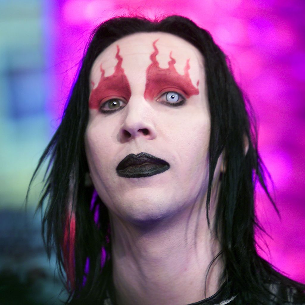 Marilyn Manson in den MTV Studios in New York City