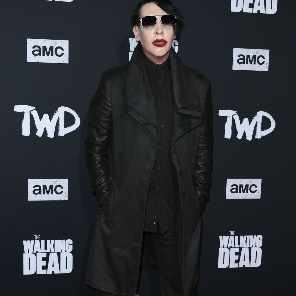 Marilyn Manson bei der "The Walking Dead"-Staffelpremiere in Hollywood im September 2019