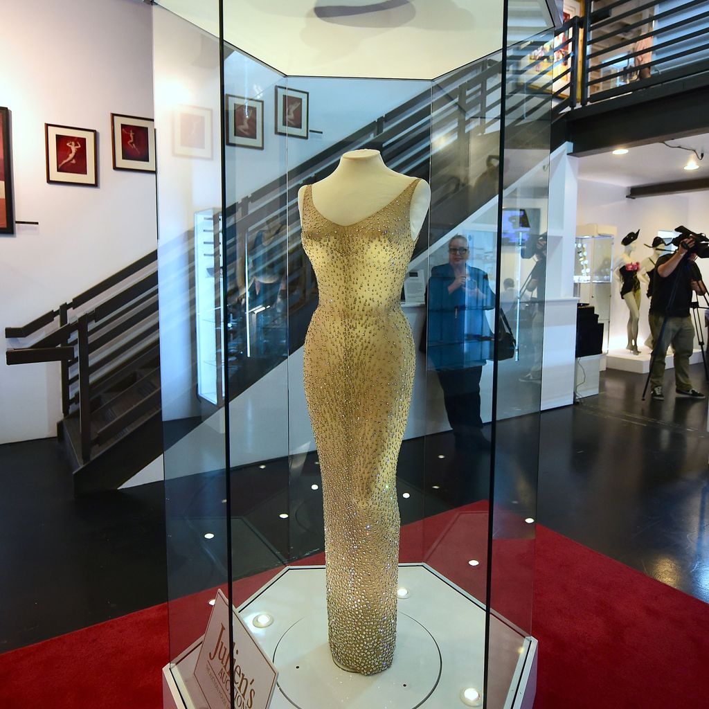 Marilyn Monroes Kleid, das sie beim Geburtstag von John F. Kennedy trug