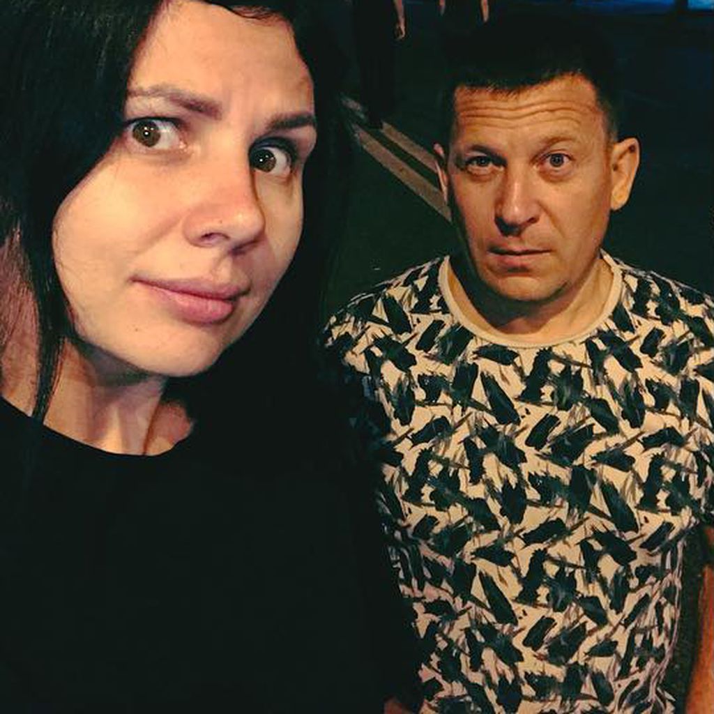 Marina Balmasheva mit ihrem Ex-Mann Alexey