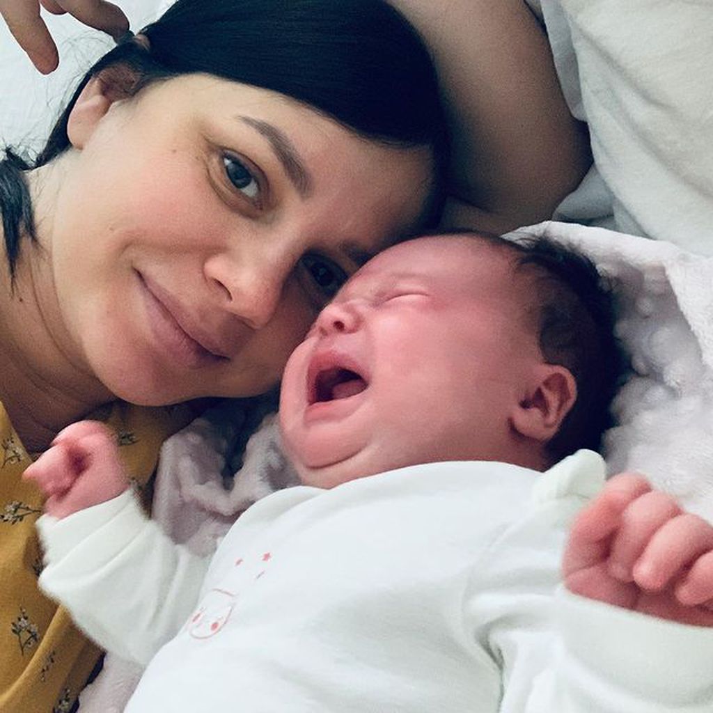 Marina Balmasheva mit ihrer Tochter Olga, Februar 2021