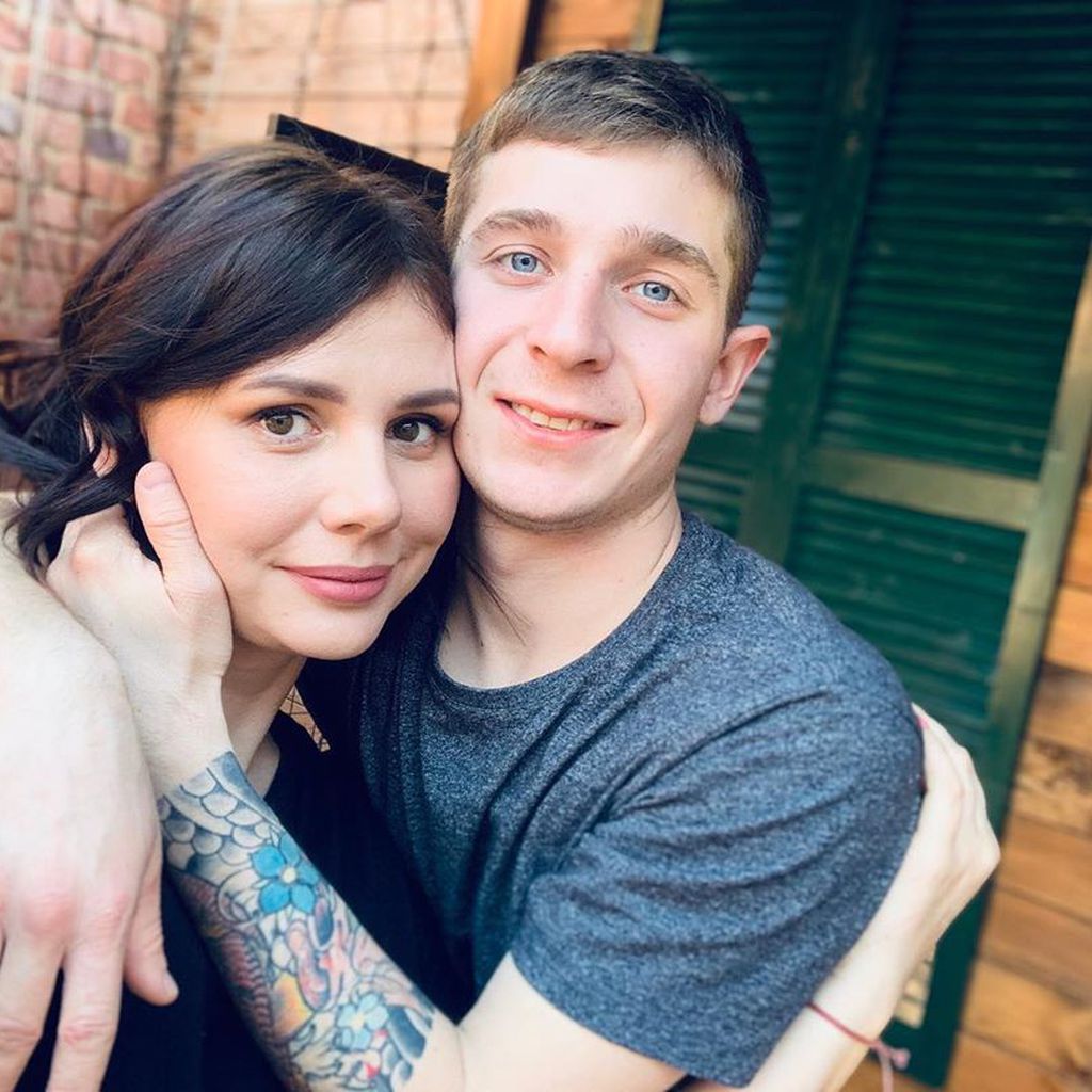 Marina Balmasheva und ihr Ehemann Vladimir Shavyrin, September 2020