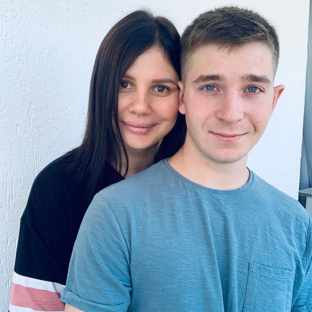 Marina Balmasheva und ihr Partner Vladimir Shavyrin