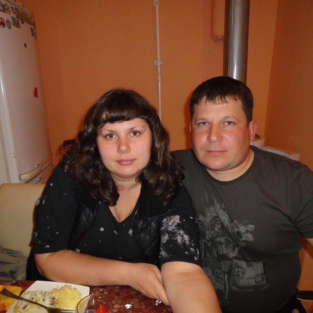 Marina Balmasheva und ihr Ex-Mann Alexey Shavyrin in Krasnodar Krai