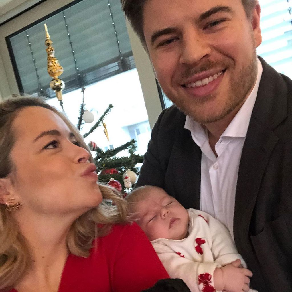 Marina Hoermanseder mit ihrer Familie