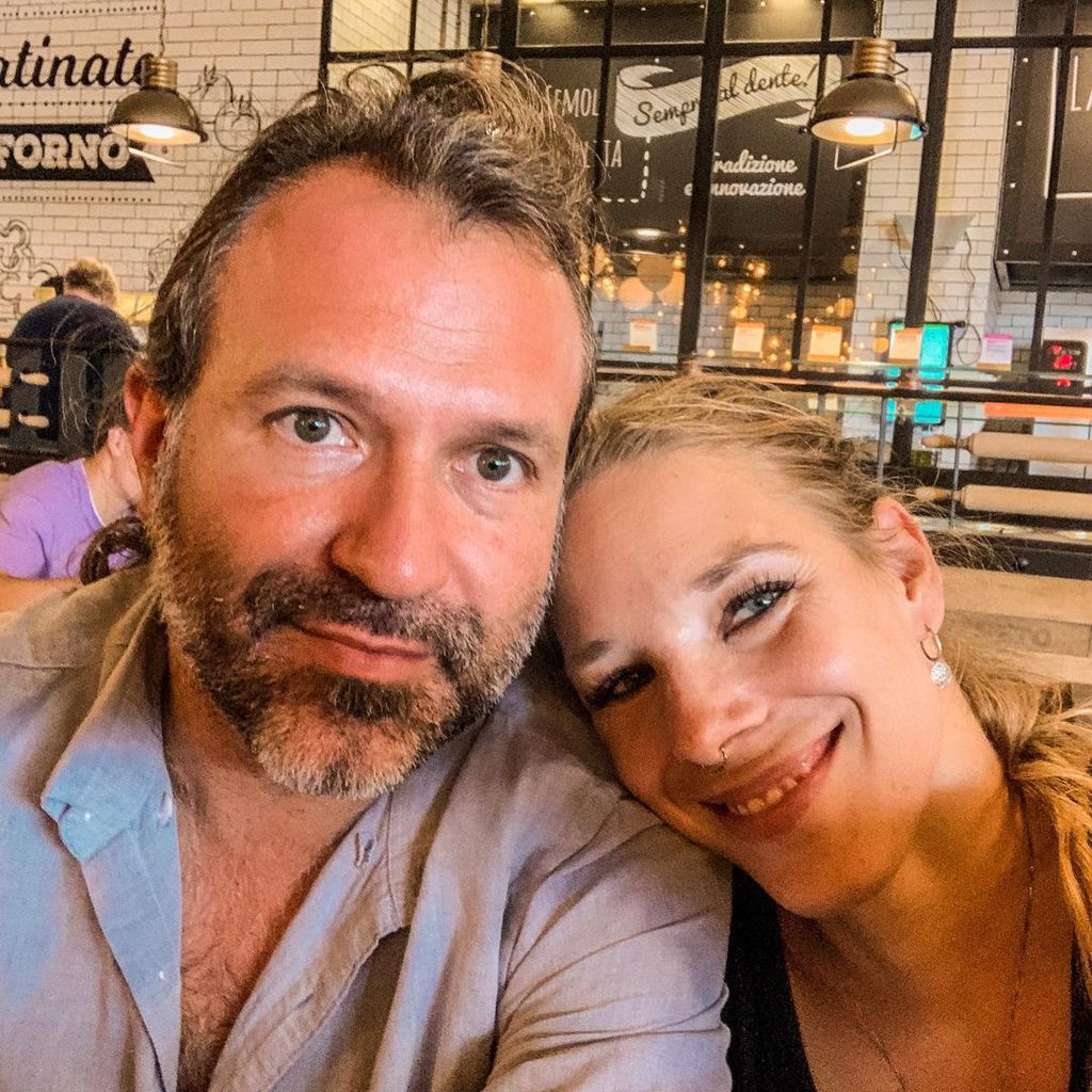 Marina Pinilla mit ihrem neuen Freund Juan