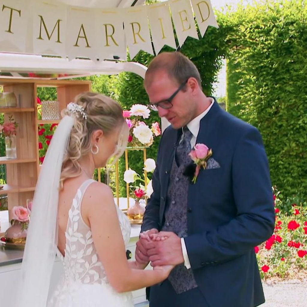 Marina und Robert bei "Hochzeit auf den ersten Blick" 2023