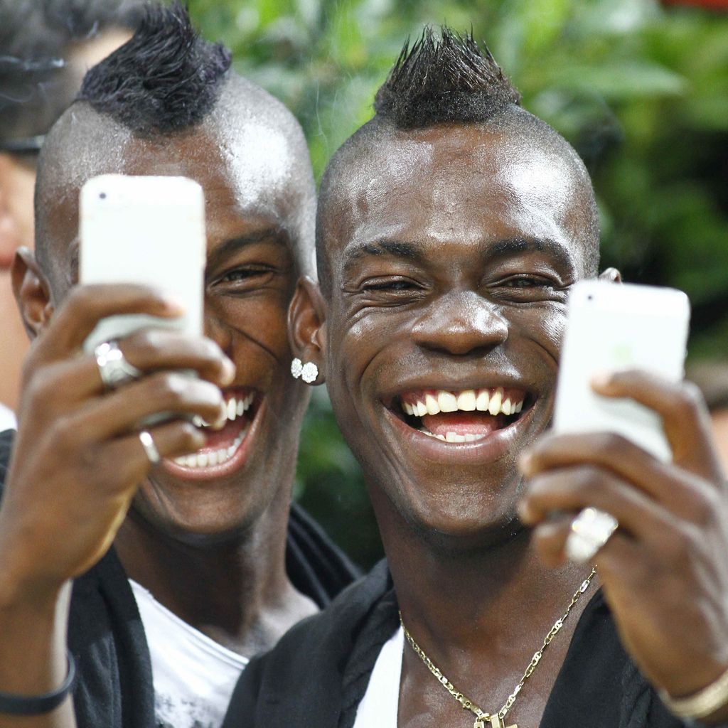 Enoch Balotelli und Mario Balotelli