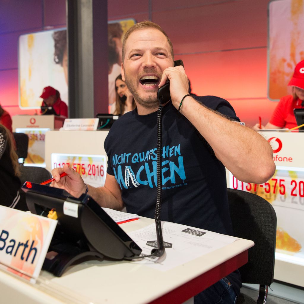 Mario Barth beim RTL-Spendenmarathon 2016 in Köln