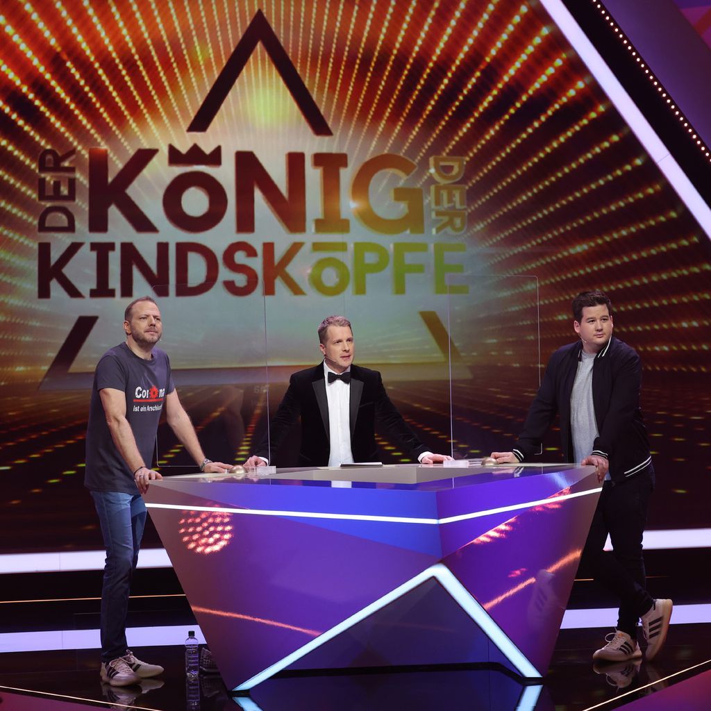 Mario Barth, Oliver Pocher und Chris Tall bei "Der König der Kindsköpfe"