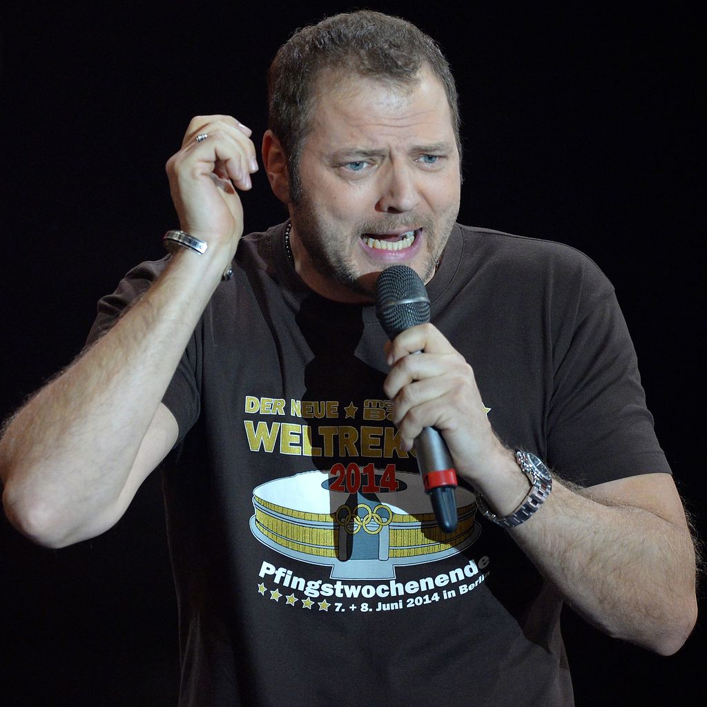 Comedian Mario Barth während eines Auftritts, 2013