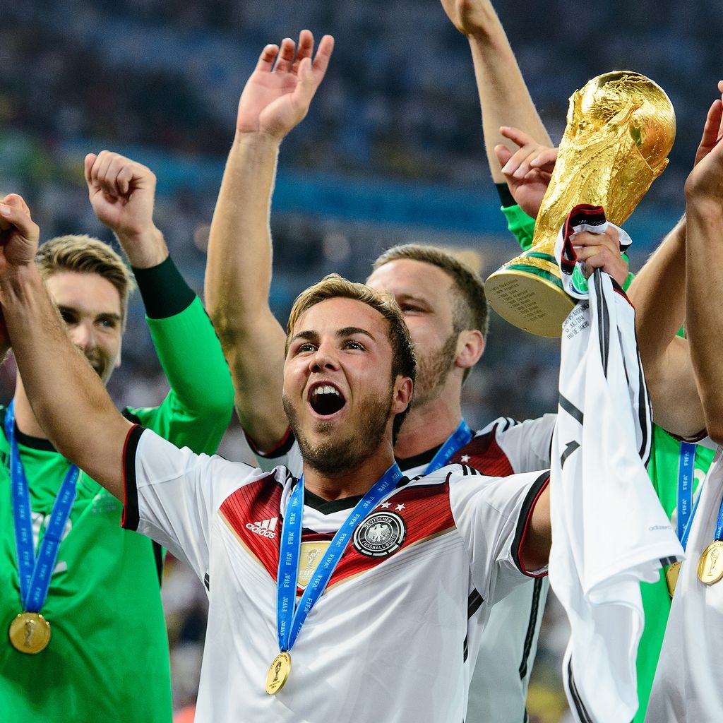 Mario Götze bei der Fußball-WM 2014