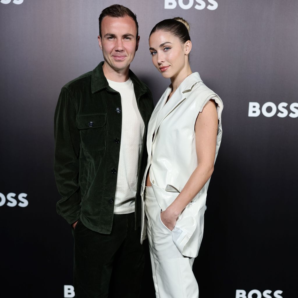 Mario Götze und Ann-Kathrin Götze im September 2022