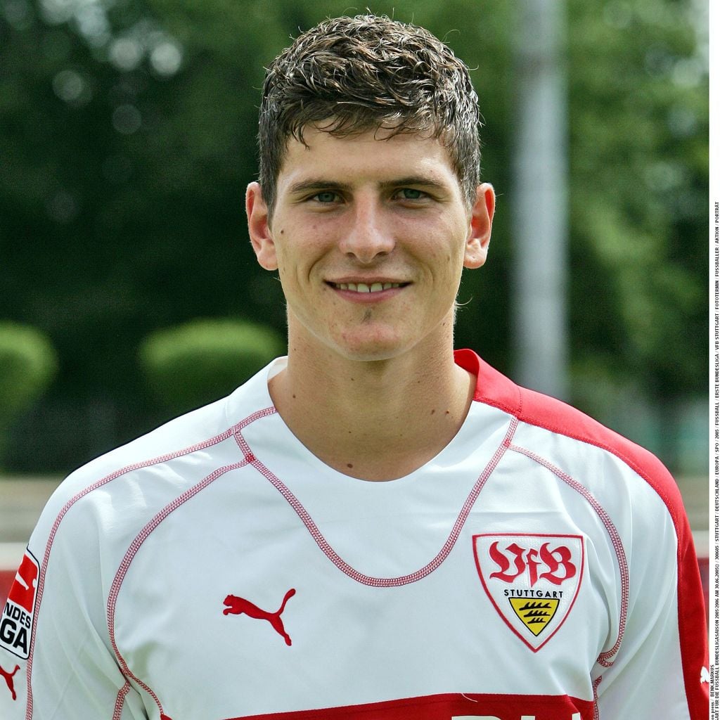 Mario Gomez im Jahr 2005