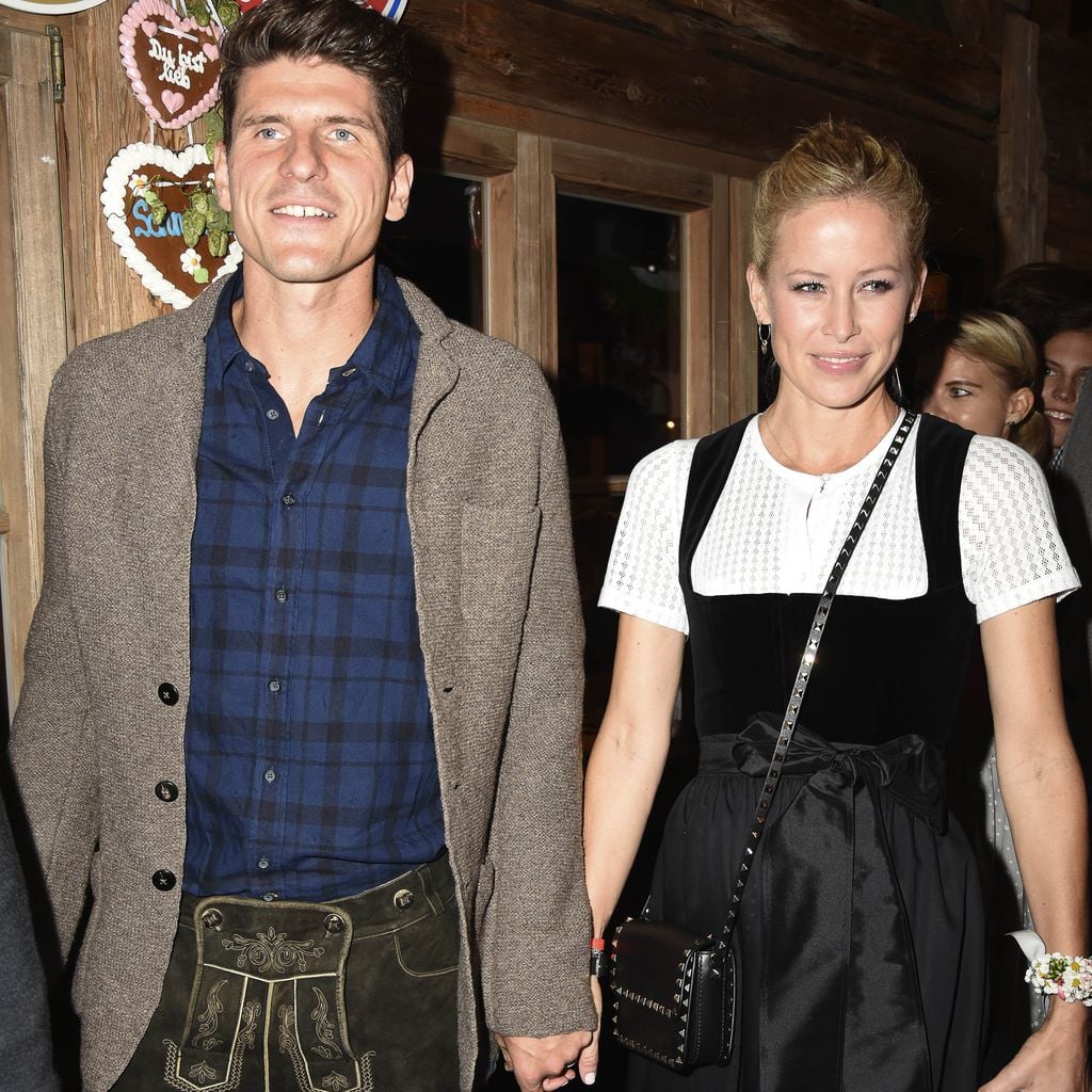 Mario Gomez und seine Frau Carina